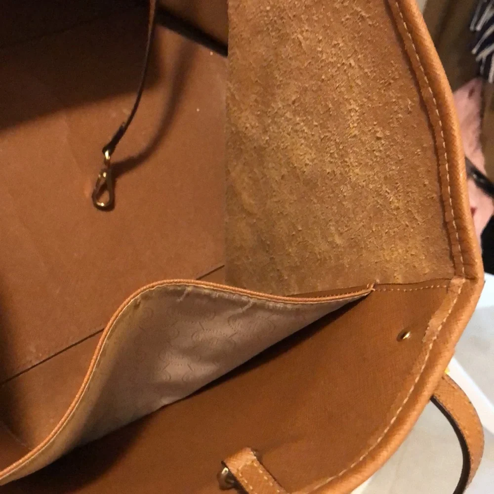 🤎Michael Kors Large carry all textured leather classic tote - Picture 4 of 14